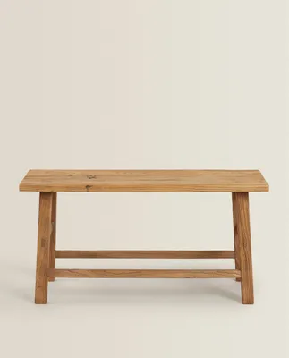 ELM WOOD BENCH