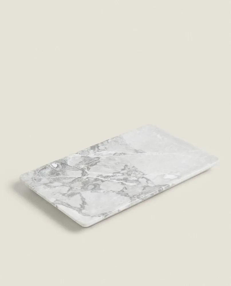 GREY MARBLE BATHROOM TRAY