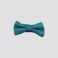 Pre Tied Bow Tie Teal Blue