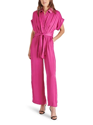 TORI JUMPSUIT BRIGHT ROSE