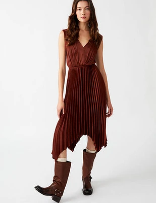 DONNA DRESS CINNAMON