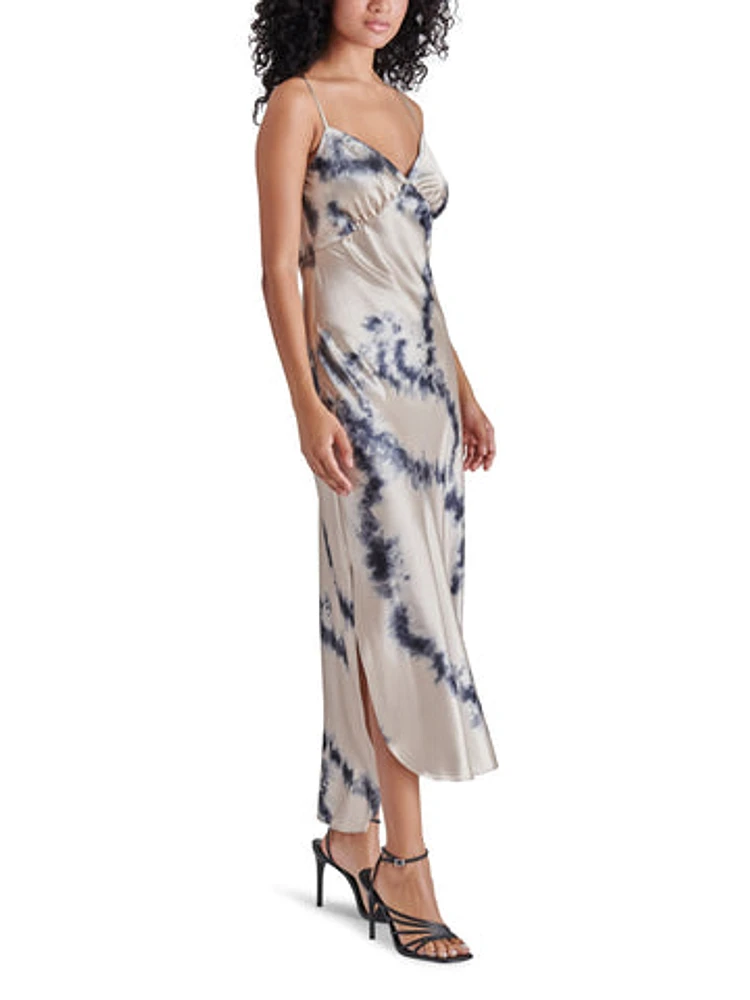 LORENZA DRESS SHIBORI PRINT