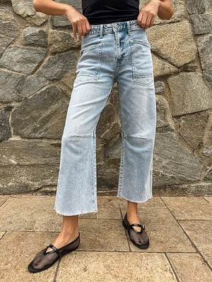 Front Row Barrel Jeans