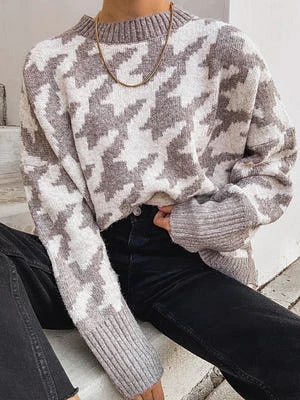 Electric Love Houndstooth Sweater