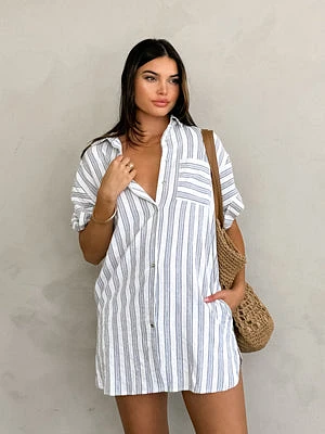 Daria Stripe Dress