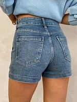 Last Call Denim Short