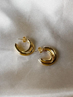 Layered Hoop Earrings