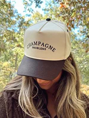 Champagne Problems Vintage Hat