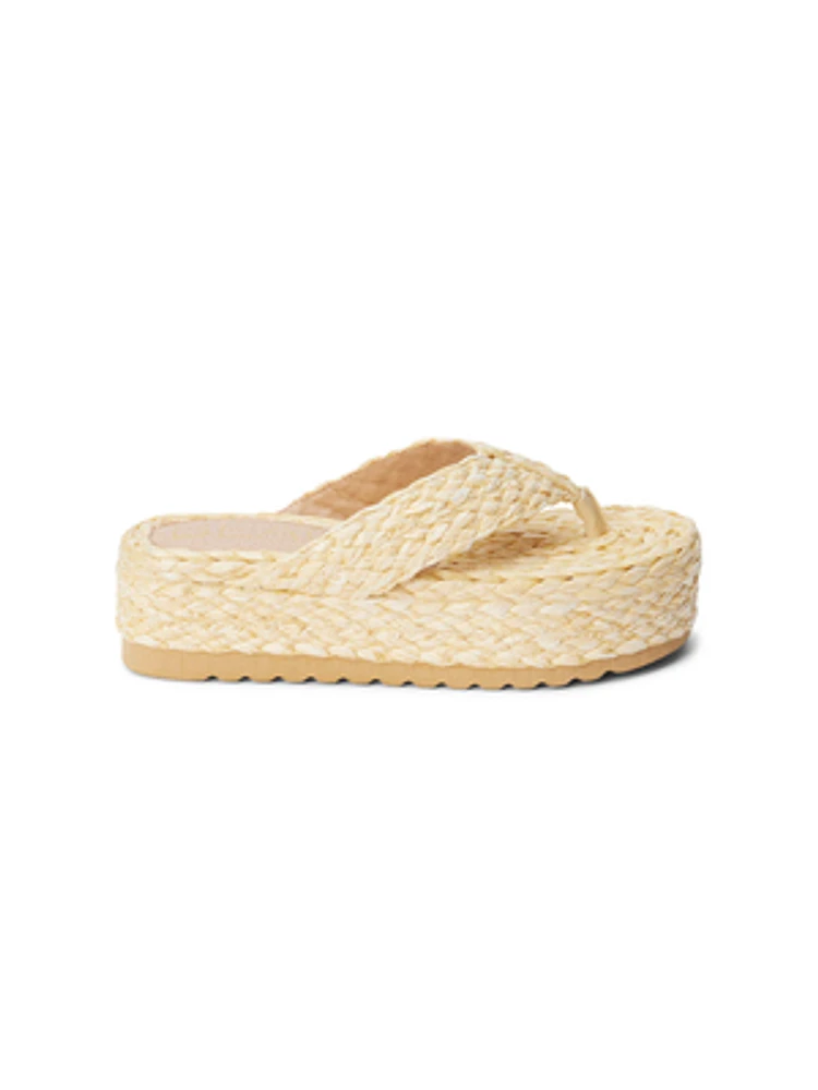 Sailor Raffia Sandal Natural