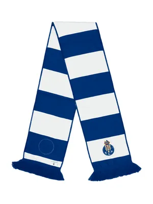 Cachecol FC Porto Azul e Branco Primeiro Logo