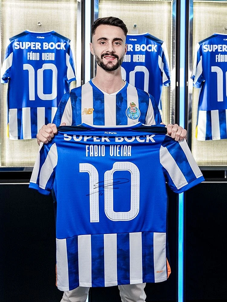 Camisola FC Porto Autografada Fábio Vieira