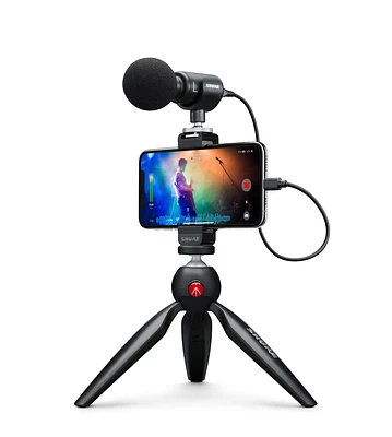 Shure MV88+ Video Kit with Digital Stereo Condenser Microphone