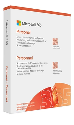 Microsoft 365 Personal (One-Year Subscription) French (Canada)