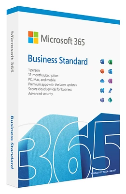 Microsoft 365 Business Standard (One-Year Subscription)