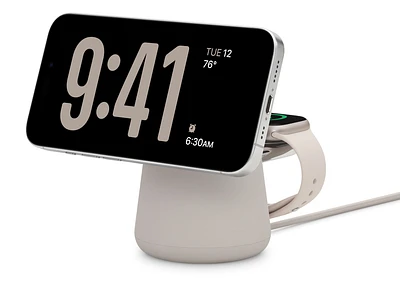 Belkin BOOST↑CHARGE™ PRO 2-in-1 Wireless Charging Dock with MagSafe