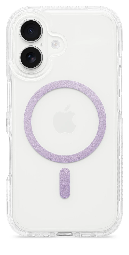 Tech21 FlexQuartz for iPhone 16 (MagSafe compatible) - Purple