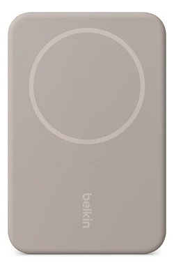 Belkin BoostCharge Pro Magnetic Power Bank 5K – Sand