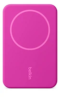 Belkin BoostCharge Pro Magnetic Power Bank 5K – Pink