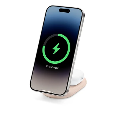 Belkin BoostCharge 2-in-1 Magnetic Foldable Charger - Teal