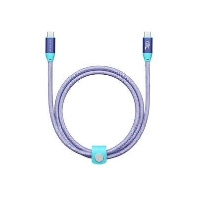 Satechi USB-C to USB-C Data and Charge Cable (1m) - Deep Purple