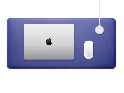 Satechi Premium Desk Mat - Deep Purple