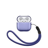 Tech21 Translucent EvoPop AirPods 4 Case - Deep Purple