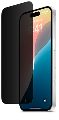 Belkin UltraGlass 2 Privacy Screen Protector  for iPhone 16
