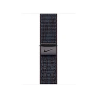40mm Black/Blue Nike Sport Loop
