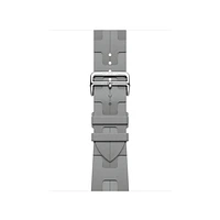 Apple Watch Hermès - 42mm Gris Kilim Single Tour
