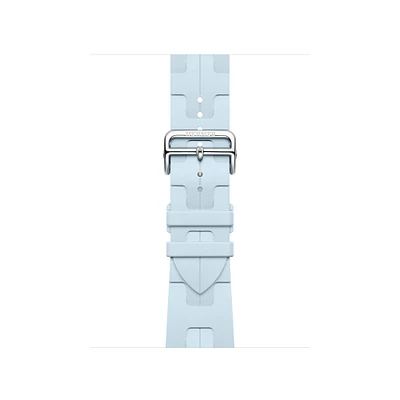 Apple Watch Hermès - 42mm Bleu Acier Kilim Single Tour