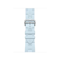Apple Watch Hermès - 42mm Bleu Acier Kilim Single Tour
