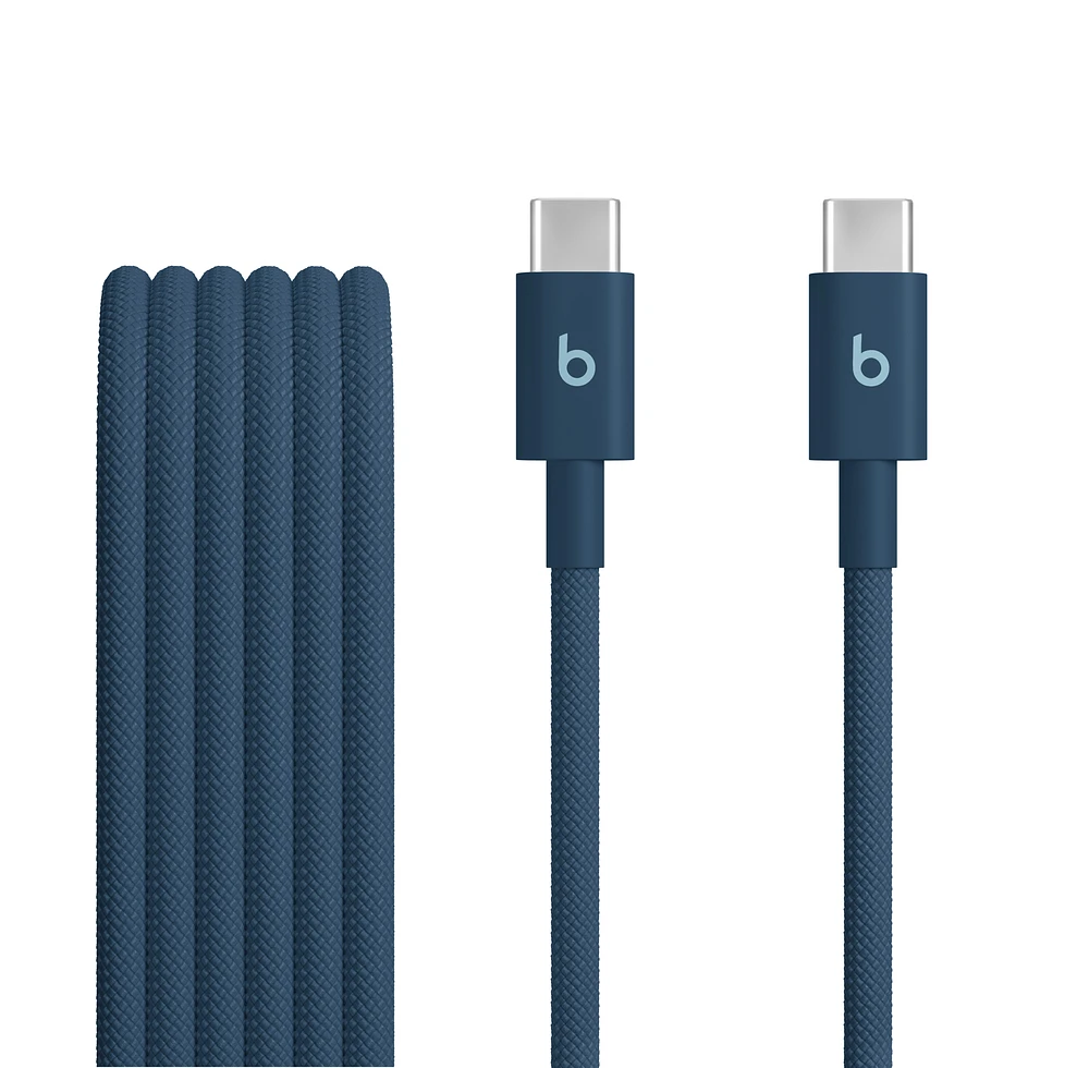 Beats USB-C to USB-C Woven Cable (1.5 m / 5 ft) – Nitro Navy