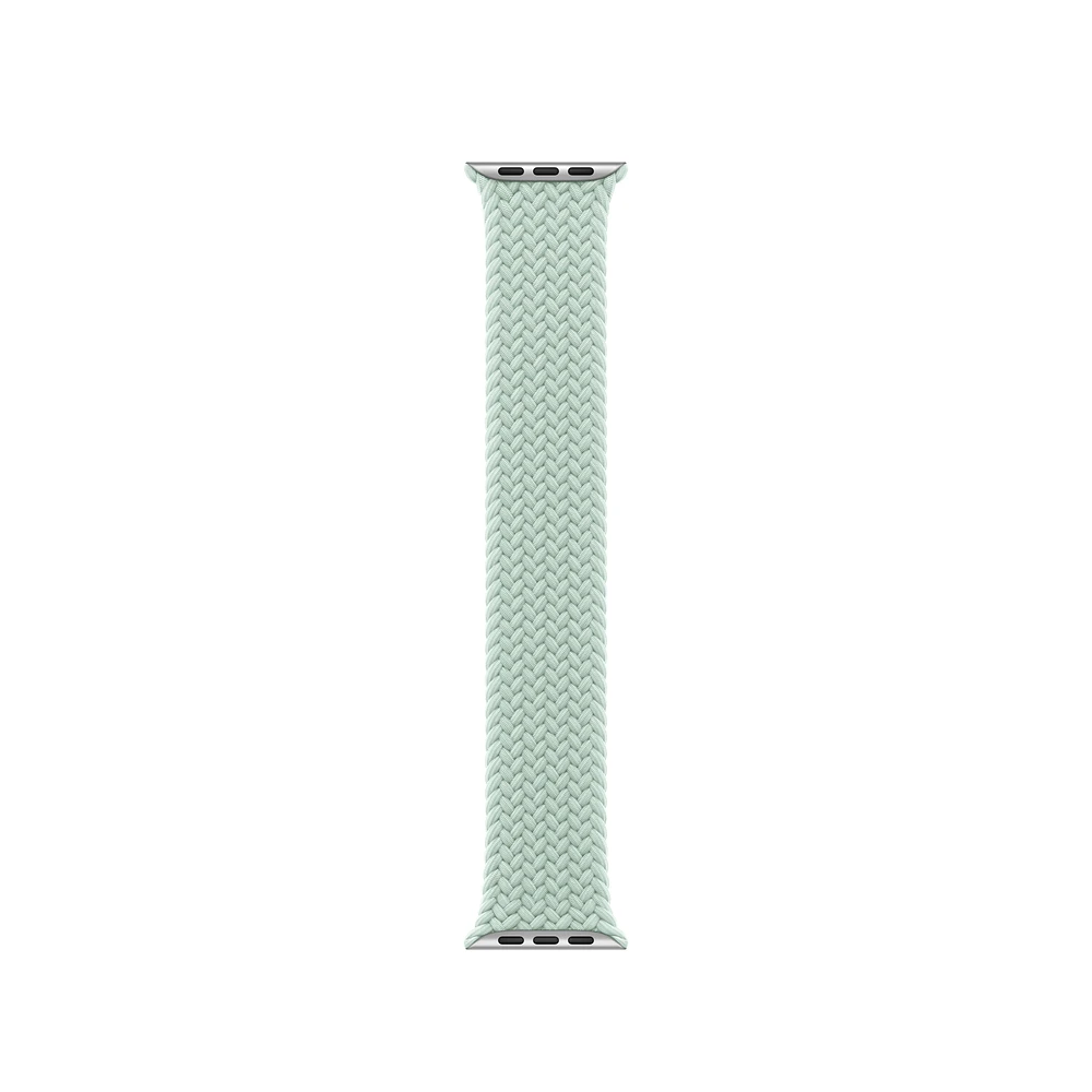 42mm Aquamarine Braided Solo Loop - Size 1