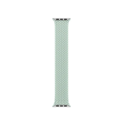 42mm Aquamarine Braided Solo Loop - Size 1