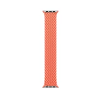 46mm Tangerine Braided Solo Loop - Size 4