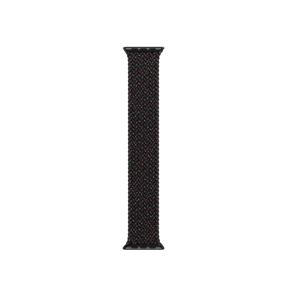 41mm Black Unity Braided Solo Loop - Size 1