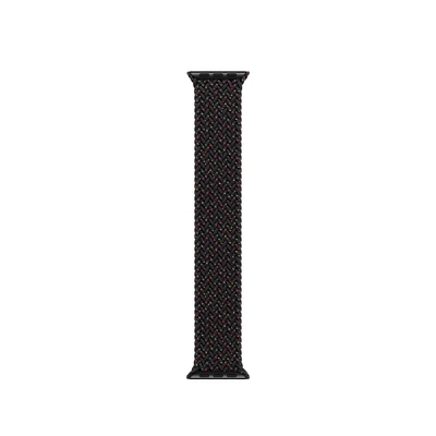41mm Black Unity Braided Solo Loop - Size 1