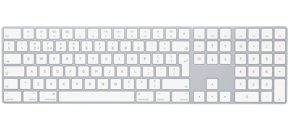 Magic Keyboard with Numeric Keypad - British English
