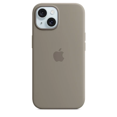 iPhone 15 Silicone Case with MagSafe - Clay