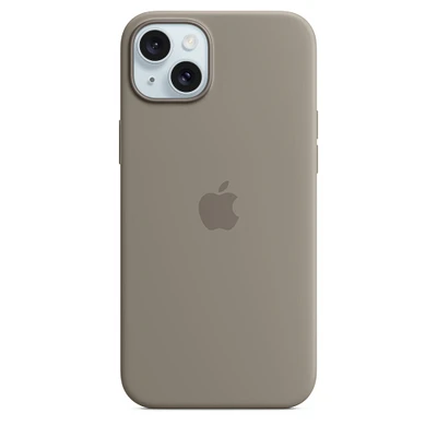 iPhone 15 Plus Silicone Case with MagSafe - Clay