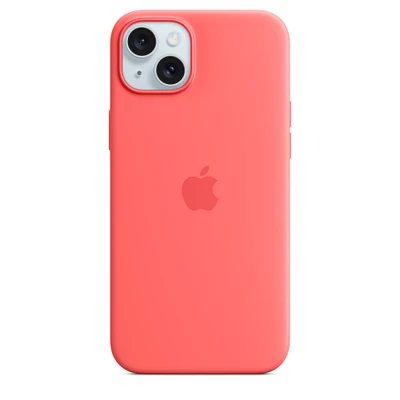 iPhone 15 Plus Silicone Case with MagSafe - Guava