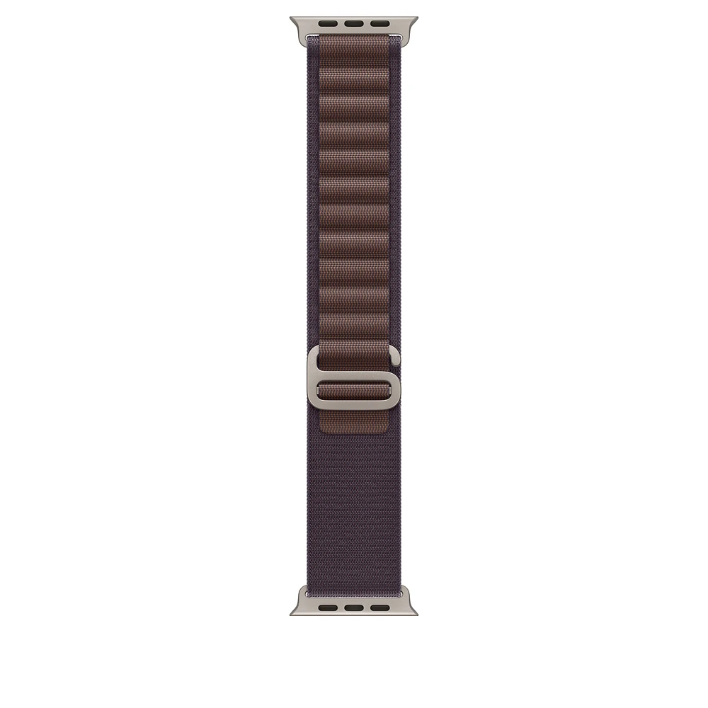 49mm Indigo Alpine Loop - Small - Natural Titanium Finish