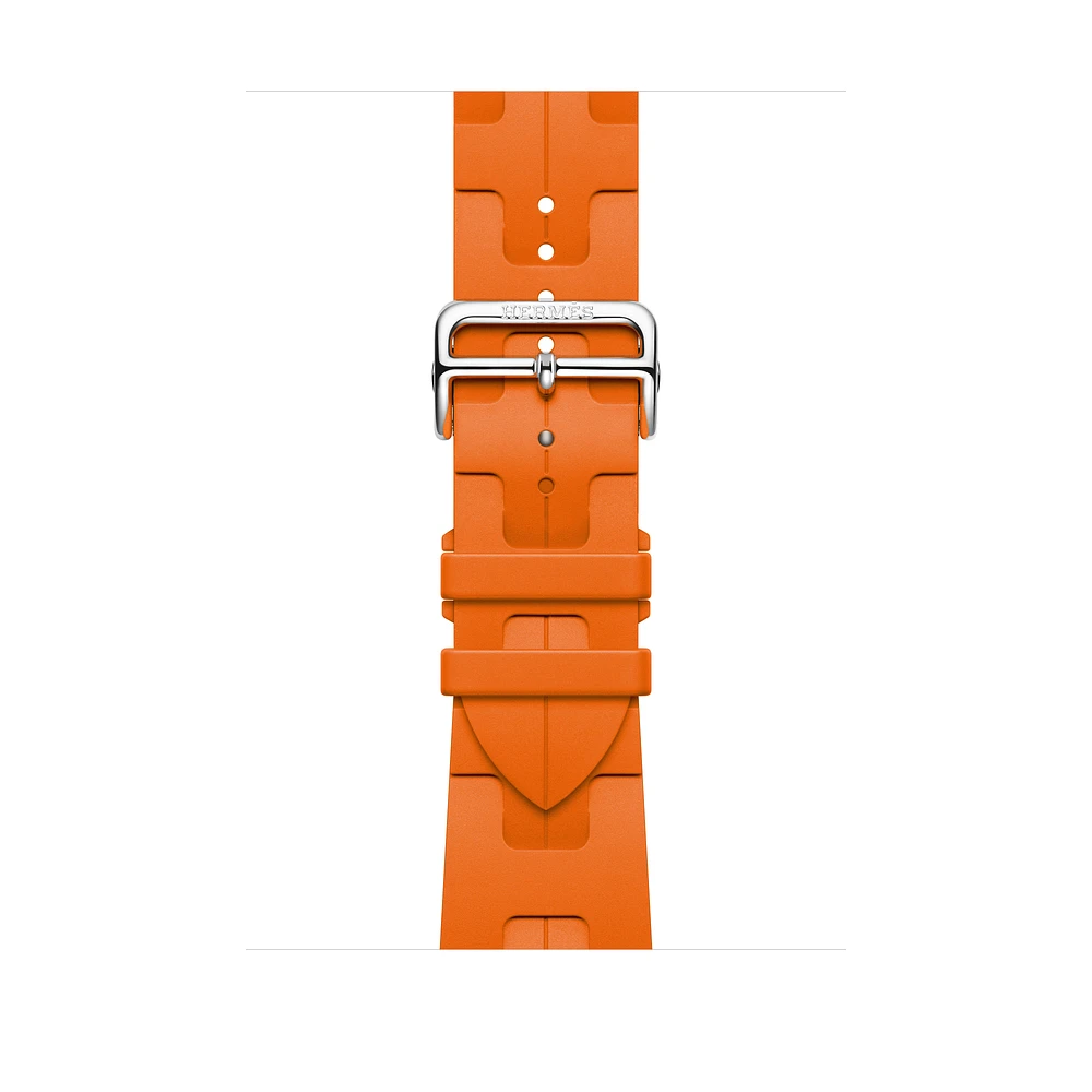 Apple Watch Hermès - 45mm Orange Kilim Single Tour