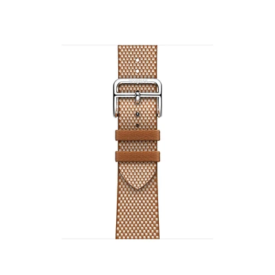 Apple Watch Hermès - 41mm Gold/Écru Toile H Single Tour