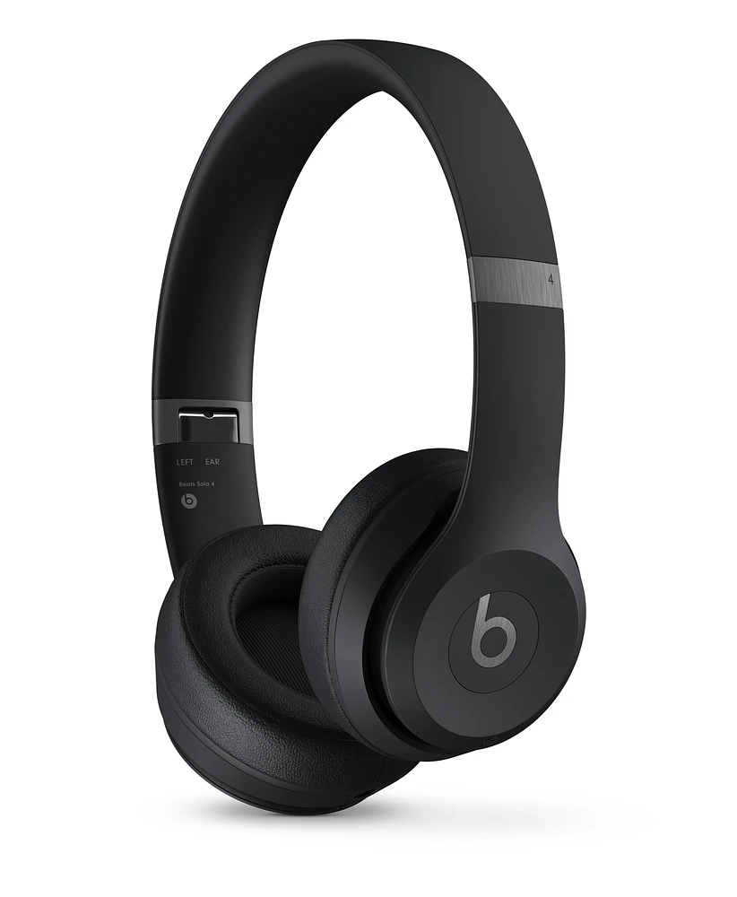 Beats Solo 4 – On-Ear Wireless Headphones – Matt Black
