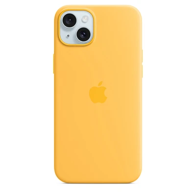 iPhone 15 Plus Silicone Case with MagSafe - Sunshine