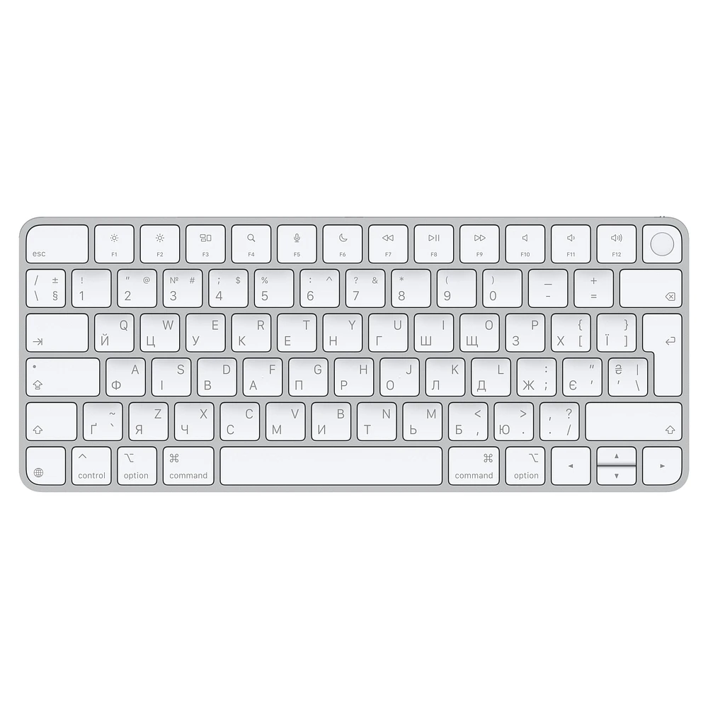 Magic Keyboard with Touch ID for Mac models with Apple silicon (USB–C) - Ukrainian