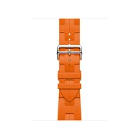 Apple Watch Hermès - 42mm Orange Kilim Single Tour