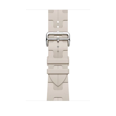 Apple Watch Hermès - 46mm Béton Kilim Single Tour