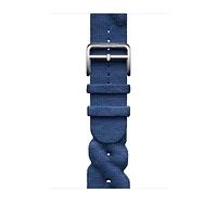 Apple Watch Hermès - 46mm Navy Torsade Single Tour